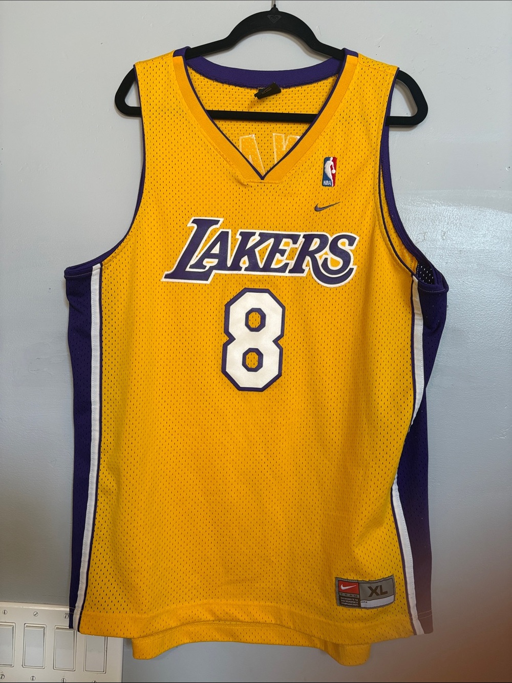🔥 Vintage Nike Los Angeles Lakers Kobe Bryant #8 Jersey 🔥